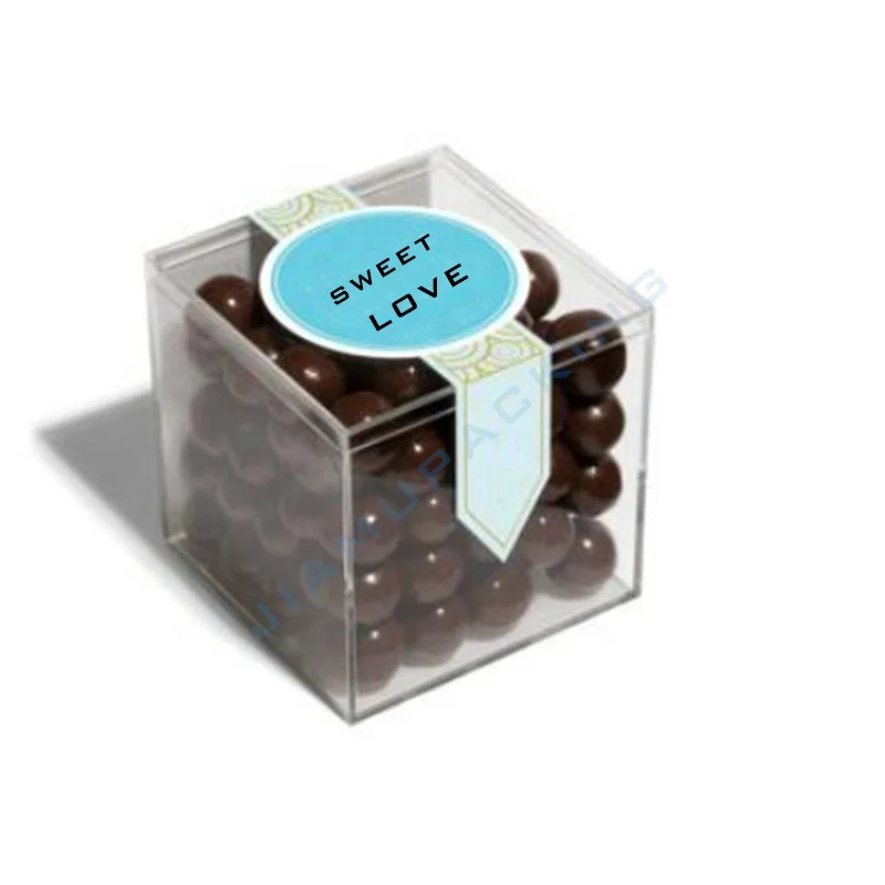 Food Grade Mini Clear Acrylic Candy Box