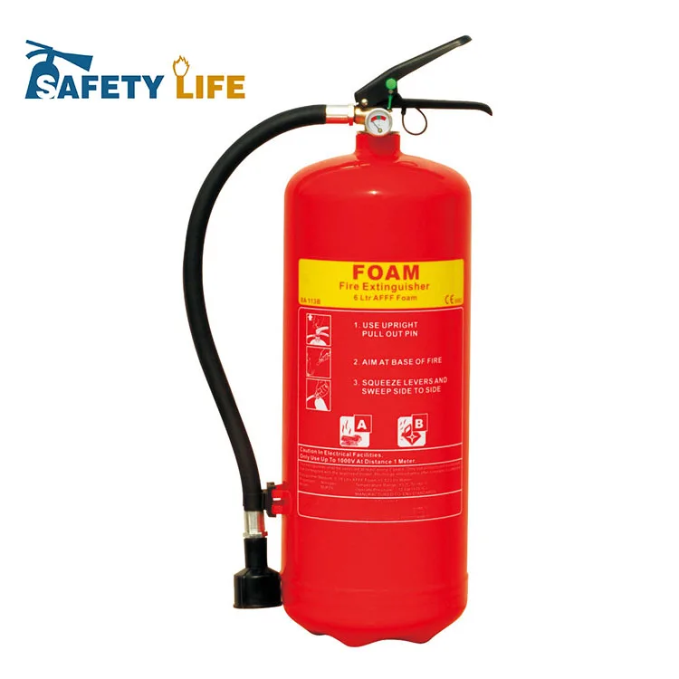 Factory price portable fire prevention 6kg halotron water fire extinguisher