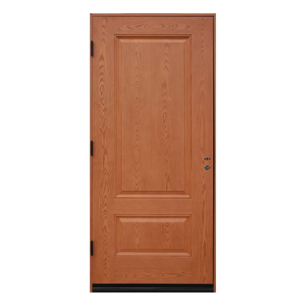 New Design Decorative Simple Gate Glass Fiber Exterior Door Grp Doors Front With Great Price