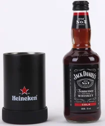 Бесплатная доставка, охладитель пива, охладитель банок для напитков, вакуумная Изолированная баночка с двойной стенкой, изолятор, подходит для стандартного металлического всесезонного контейнера 12 унций