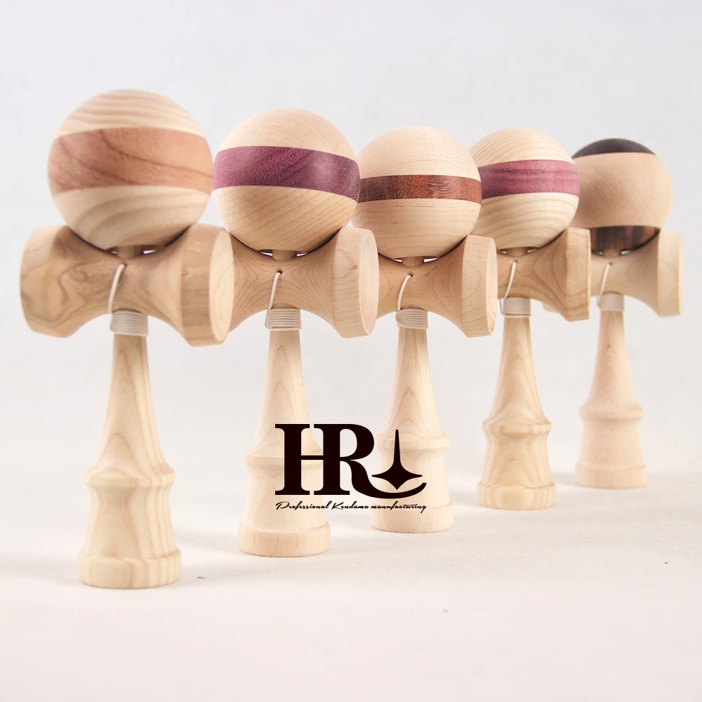 High quality wholesale price different wood material kendamas