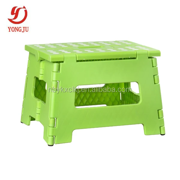 
Strong shower habitat fold step stool with non slip dots 