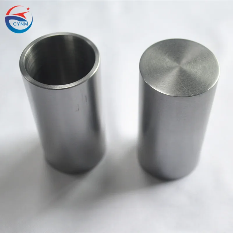 Customized size high temperature tungsten curicble wolfram pot for evaporation coating