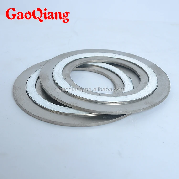 Standard stainless steel spiral wound gasket asme b16.20 316 graphite ss304 spiral wound gasket