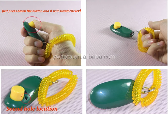 Пользовательская печать собаки щенка питомца I-Clicker кликеры обучение