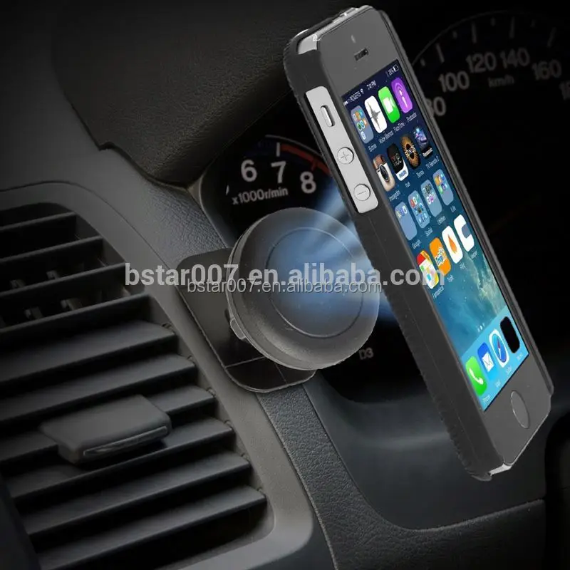 New universal 360 rotating cellular phone magnetic holder stick on dashboard with 4pcs N50 magnets