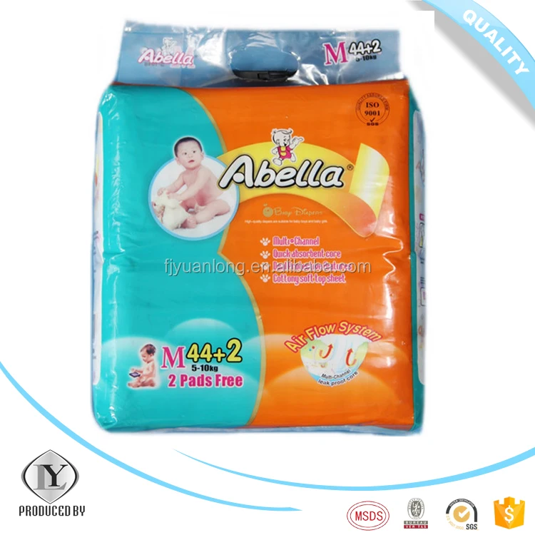 AFRICA DISPOSABLE ENCAIER ABELLA DISPOSABLE STOCK NOT GRADE B BABY DIAPERS