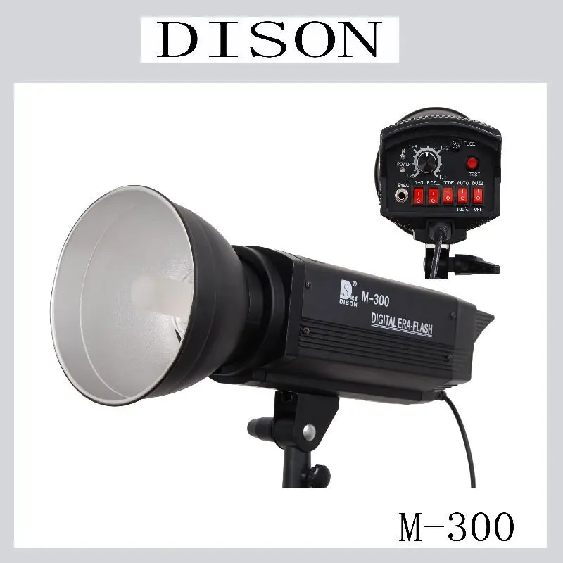 yidoblo M-300 studio flash, camera light, photo studio equipment photographic light