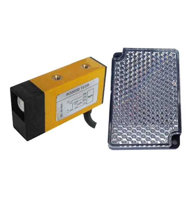 C26 NPN/PNP 4 Wires Square Infrared Diffuse Reflection Optical Photoelectric Photoeye Sensor Switch 50cm  5Vdc/12V/24Vdc (IBEST)