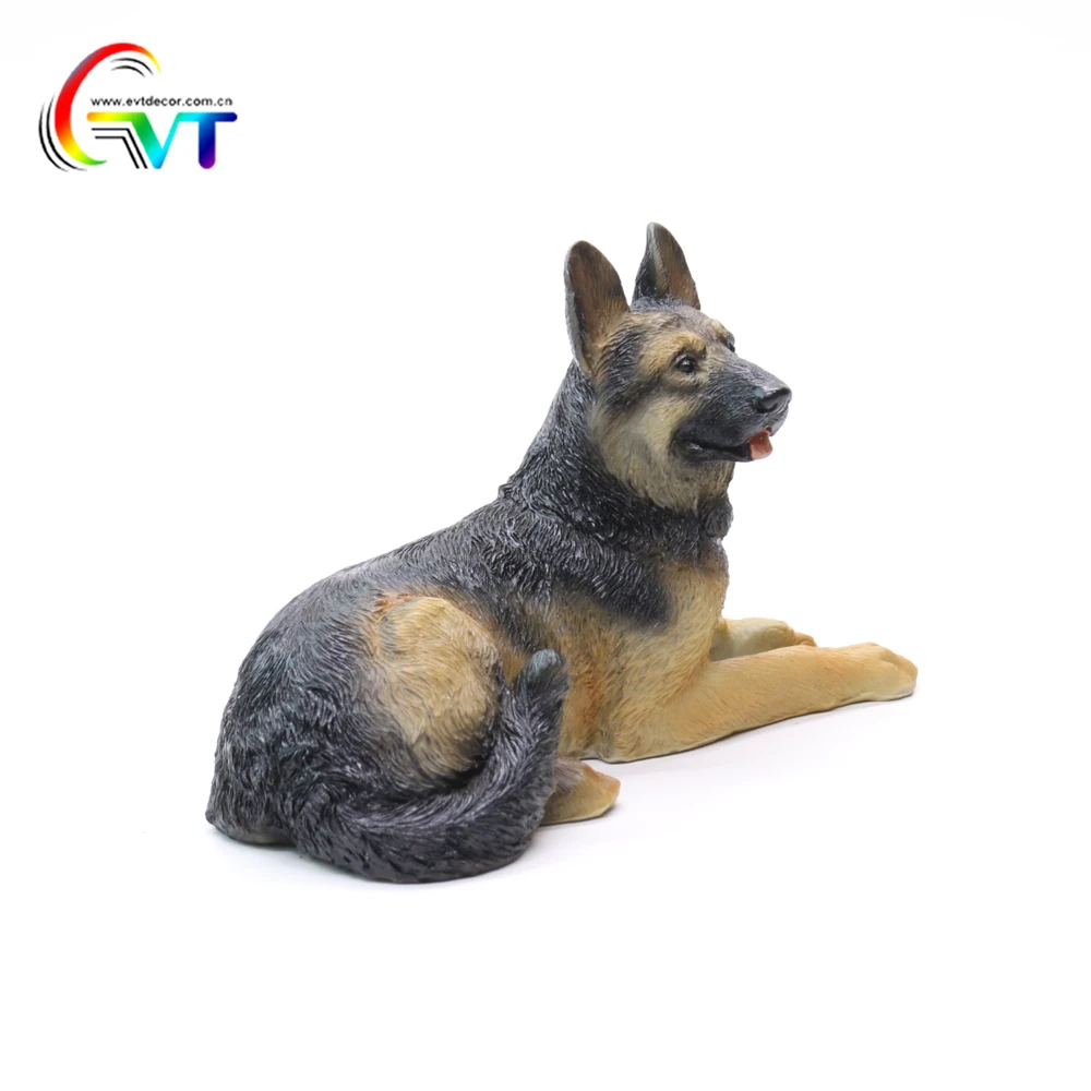 Large Garden Statues Animal Decoration Resin Dog Figurines
