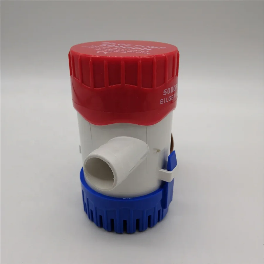 
12V 24V 500GPH DC Operated Marine Boat Yacht Bilge Pump 750GPH 