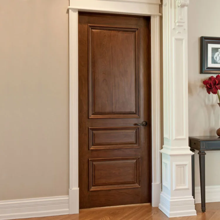  Деревянная дверь для комнат в гостинице проектный дизайн на