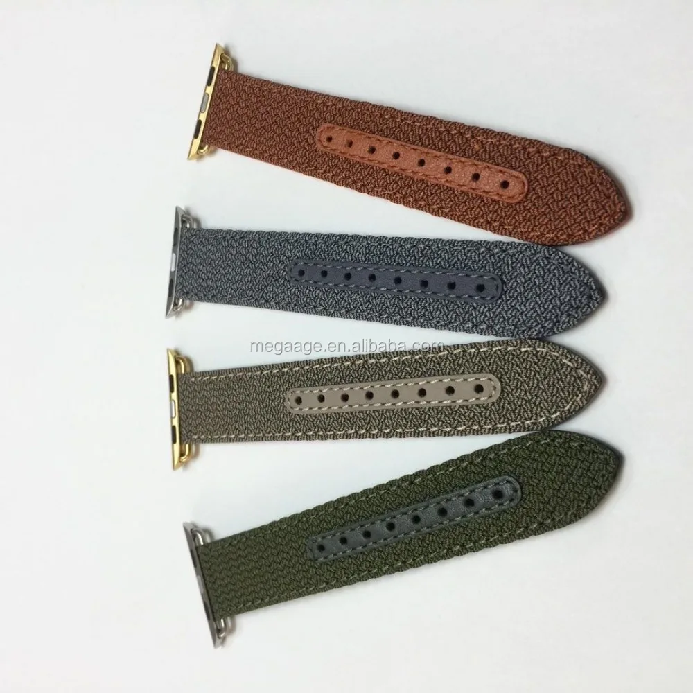 
 best hot product leather watch watchband with metal clasp  