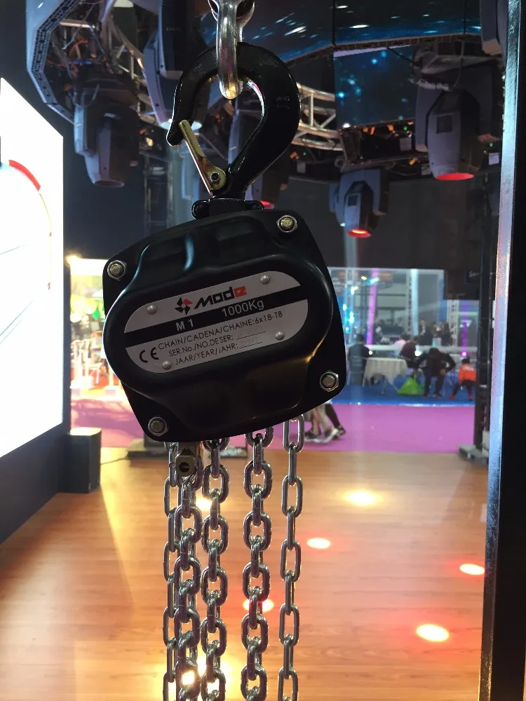 LX8 099 Manual Chain hoist with the lightest hand pulling force with galvanized chain