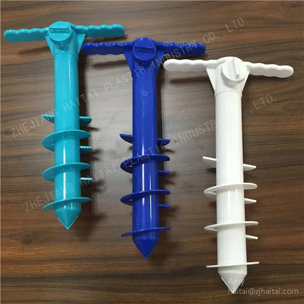 Plastic Umbrella Anchors Auger for Beach Umbrellas
