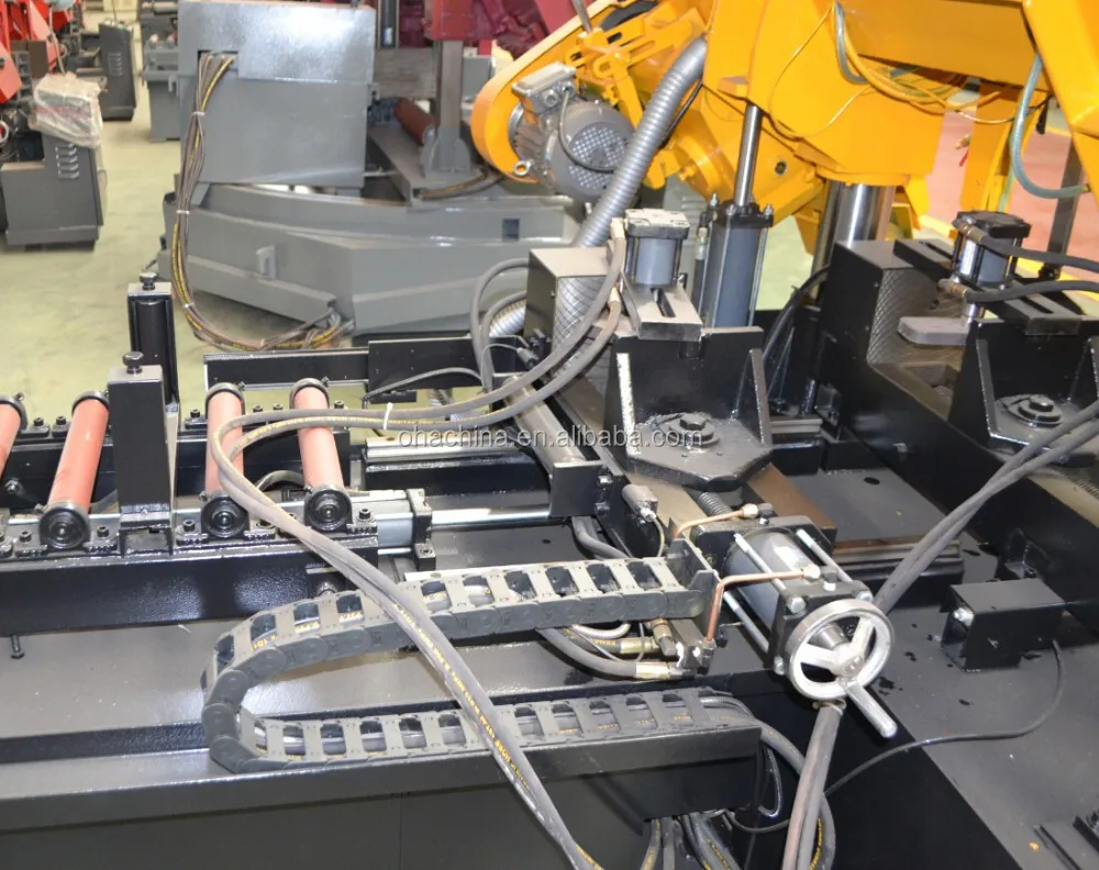 OHA Brand H-300HA Horizontal Bandsaw Sawmill, band sawing machine, band saw for metal used