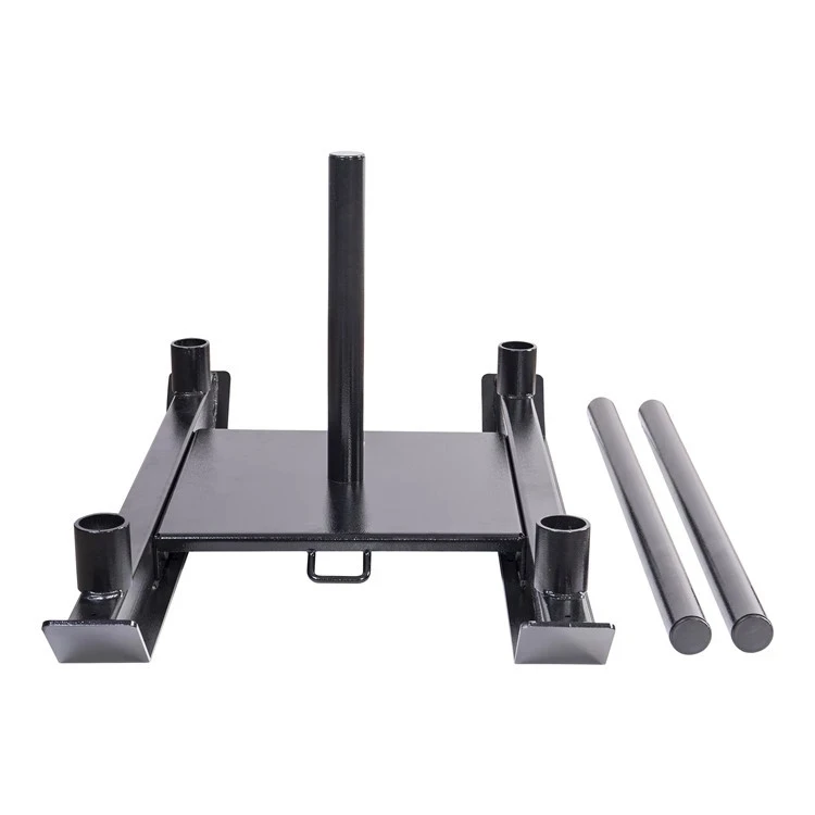 Bodybuilding machine fitness gym sled power sled pull and push training machine