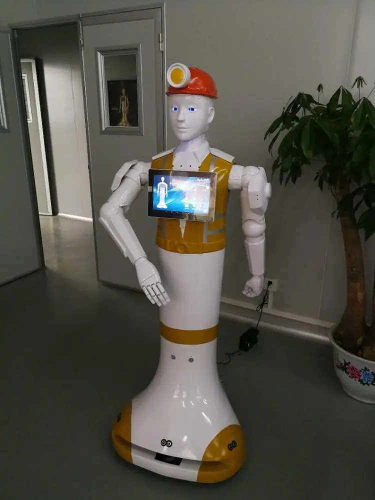 Humanoid Intelligent Interactive  robot and lobby  reception robot