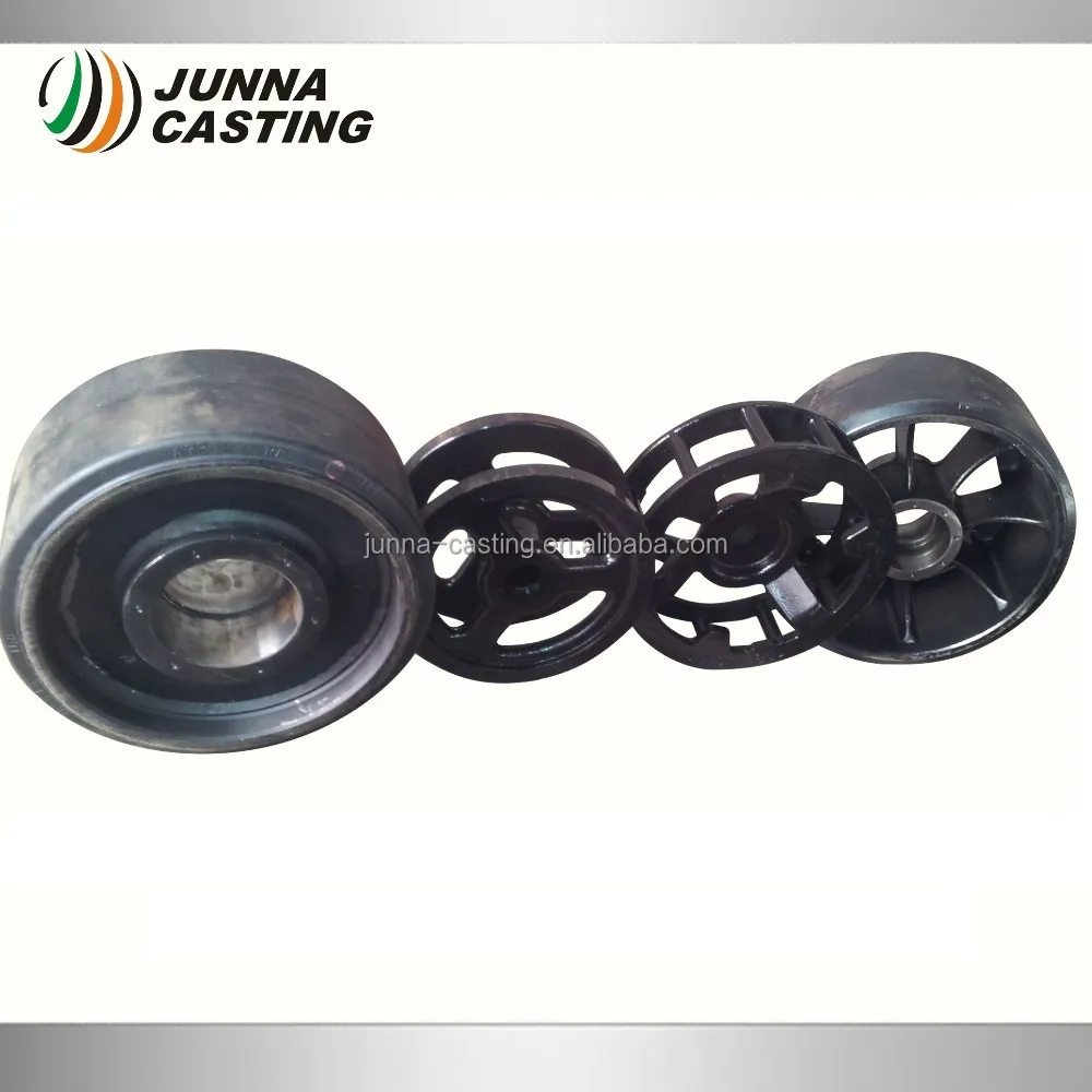 
ductile iron casting sand casting pulleys 