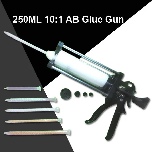 10:1 250ml Double Catridge Glue Gun