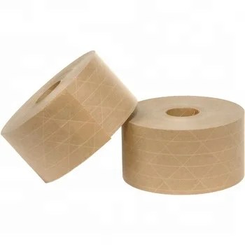 High Quality Kraft Paper Gum Tape For Bag Sealing and Custom Packaging 72mm*50m