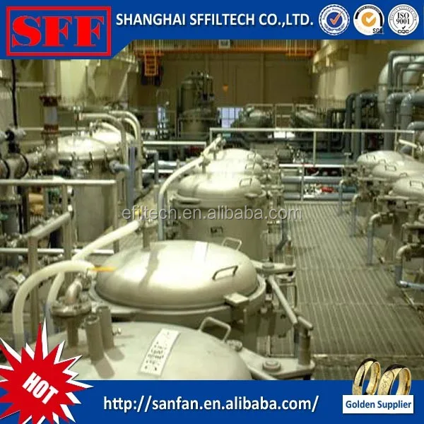 Stainless steel liquid multi bag filter housing for water filtration system