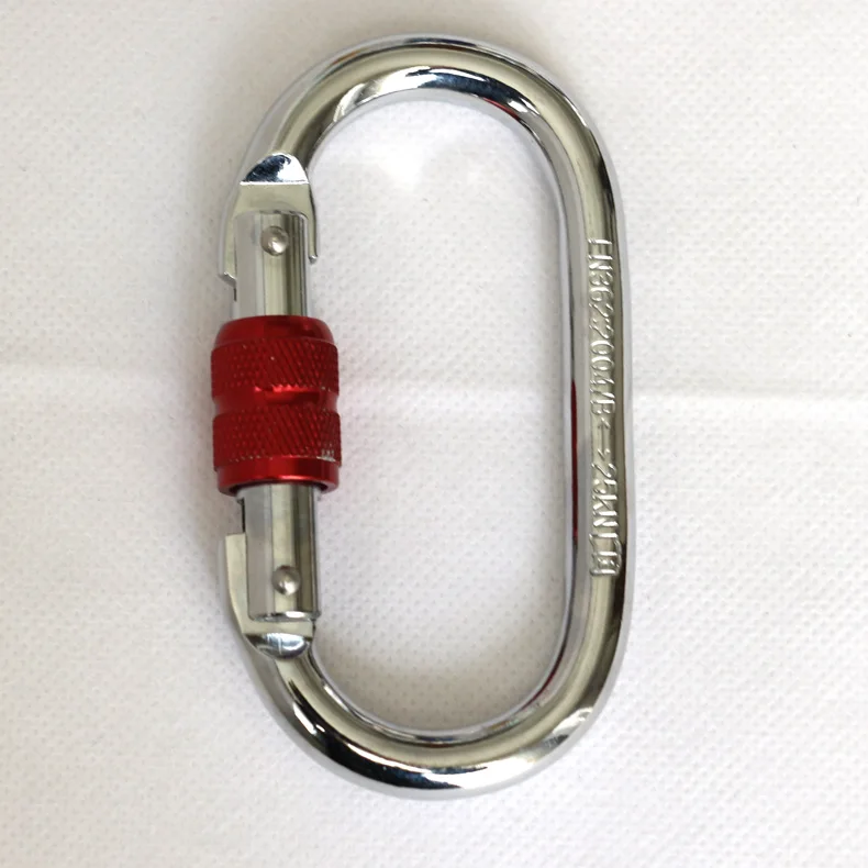 Quality  aluminum  Climbing round Carabiner factory wholesale