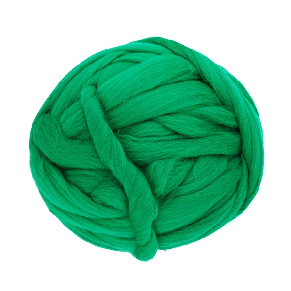 Charmkey merino wool yarn super bulk arm knitting yarn blanket giant merino wool yarn
