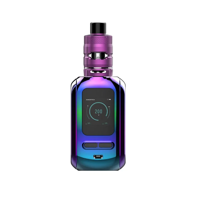 
new products KangerTech Ranger Kit 200W Box MOD Vape with 3.8ml RANGER TANK and Milli Mesh Coils E Cigarette Vaporizer 