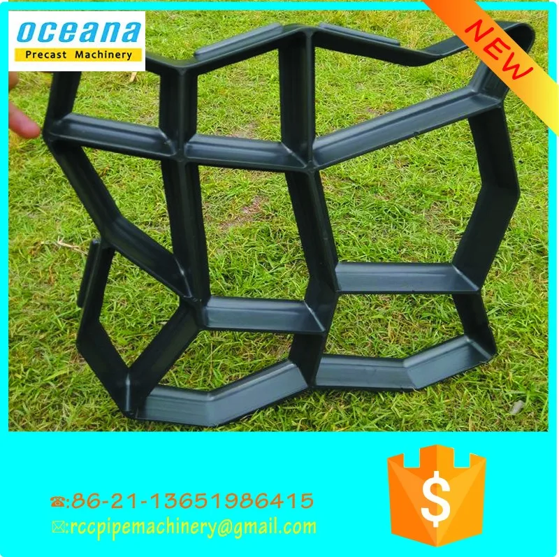50*50 Paving Brick Patio Concrete Slabs Path Pathmate Garden Walk Maker Mould