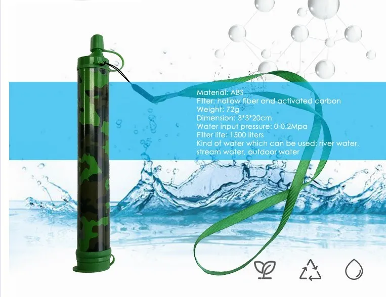 straw personal drinking water filter straw