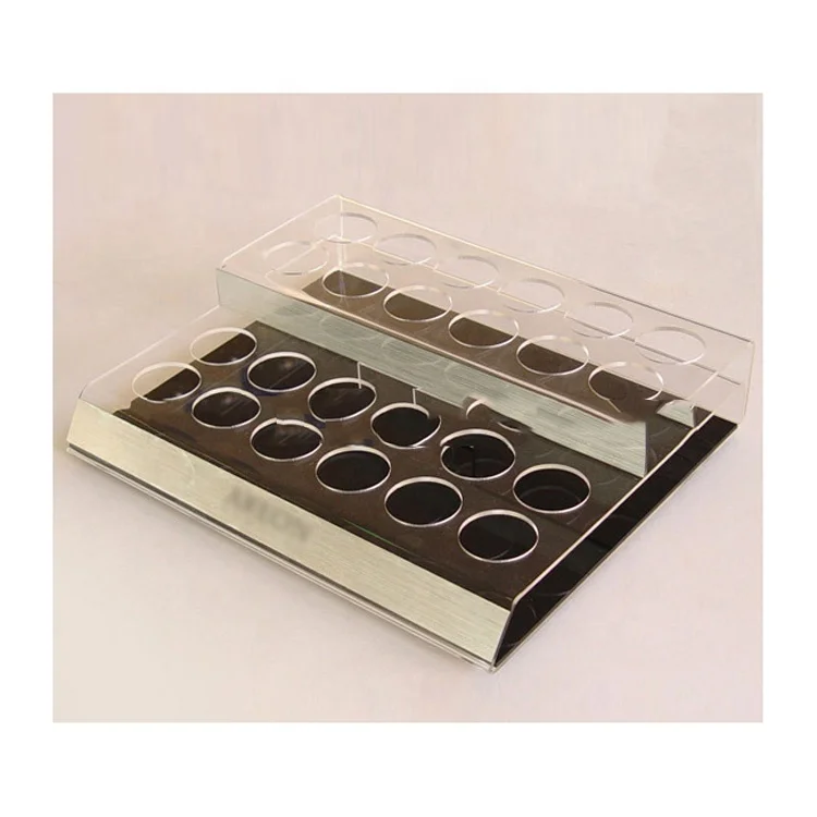 cosmetics shop acrylic perfume organizer,perfume counter top display,perfume shop fittings display rack