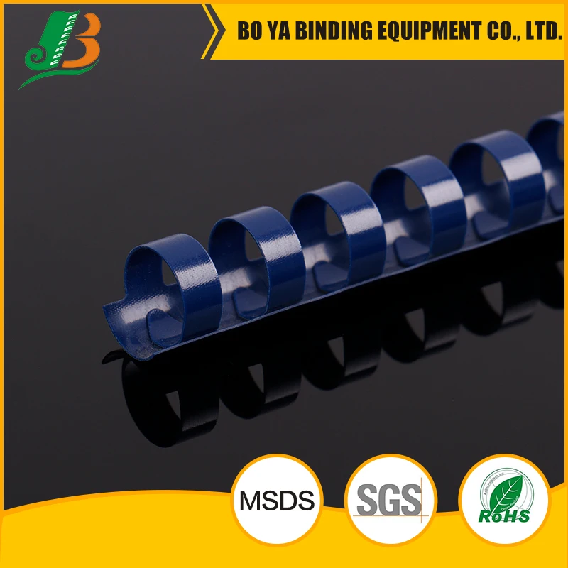 Good Quality Spiral Binding Coil PVC Binding Cover Plastic Binding Comb