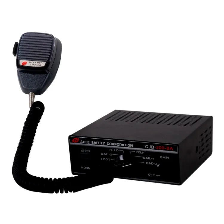 
wholesale CJB 200w police warning siren amplifier ambulance lights and siren 