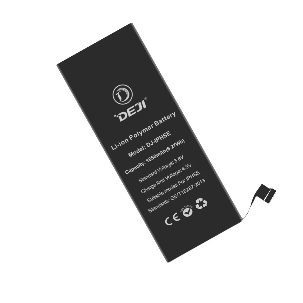 cell phone batteries near me OEM battery for phone SE  china phone battery DEJI Free shipping