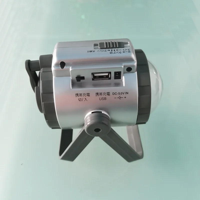 
Hand crank LED light with SOS alarm siren and blining windup lamp with smart phone charger and siren blinking 