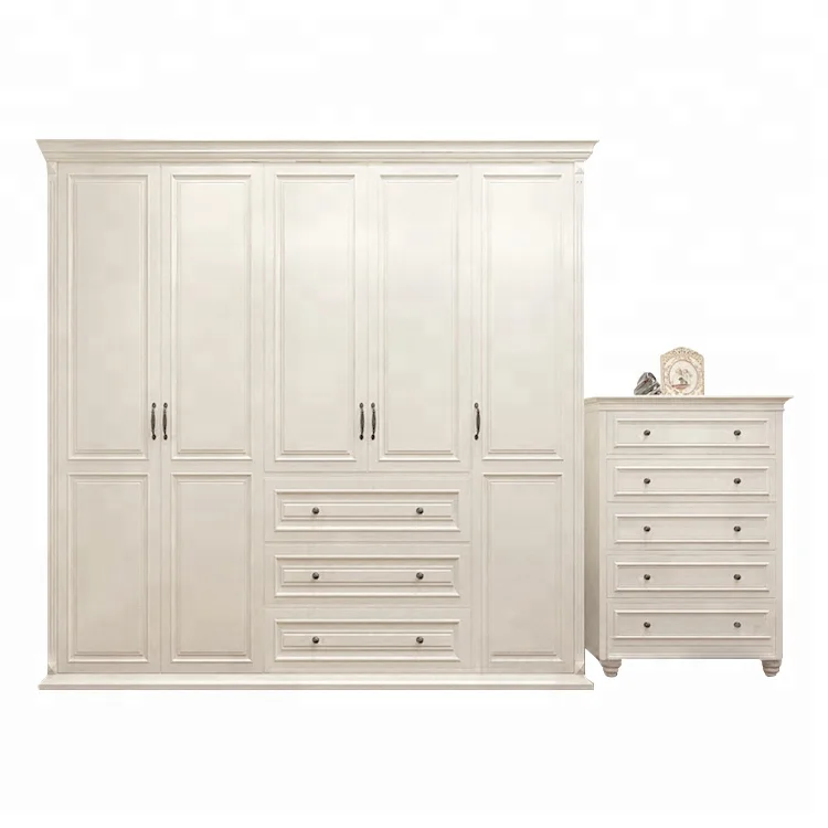 
Trlife custom bedroom white closet design I shape white lacquer cabinets kitchen furniture manufacturer from China 