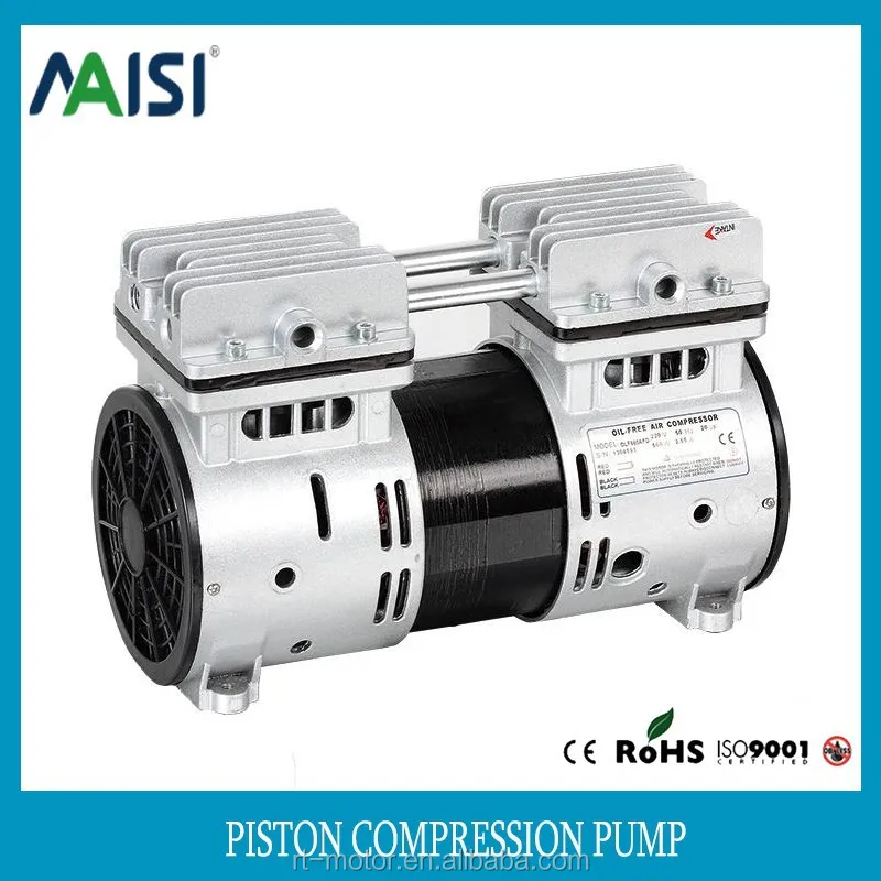 1HP small electric piston oil free mini italy air compressor pump
