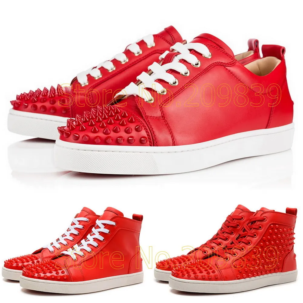red bottom sneakers price