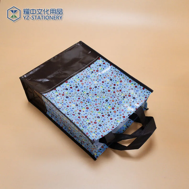 
Stock blank die cut non woven bag able add logo 