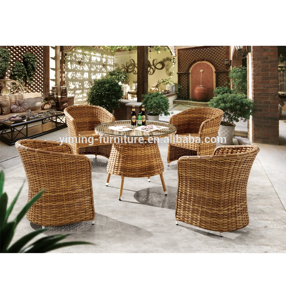 
2015 Hot Sale Outdoor Dining Set Patio Pe Rattan Furniture 