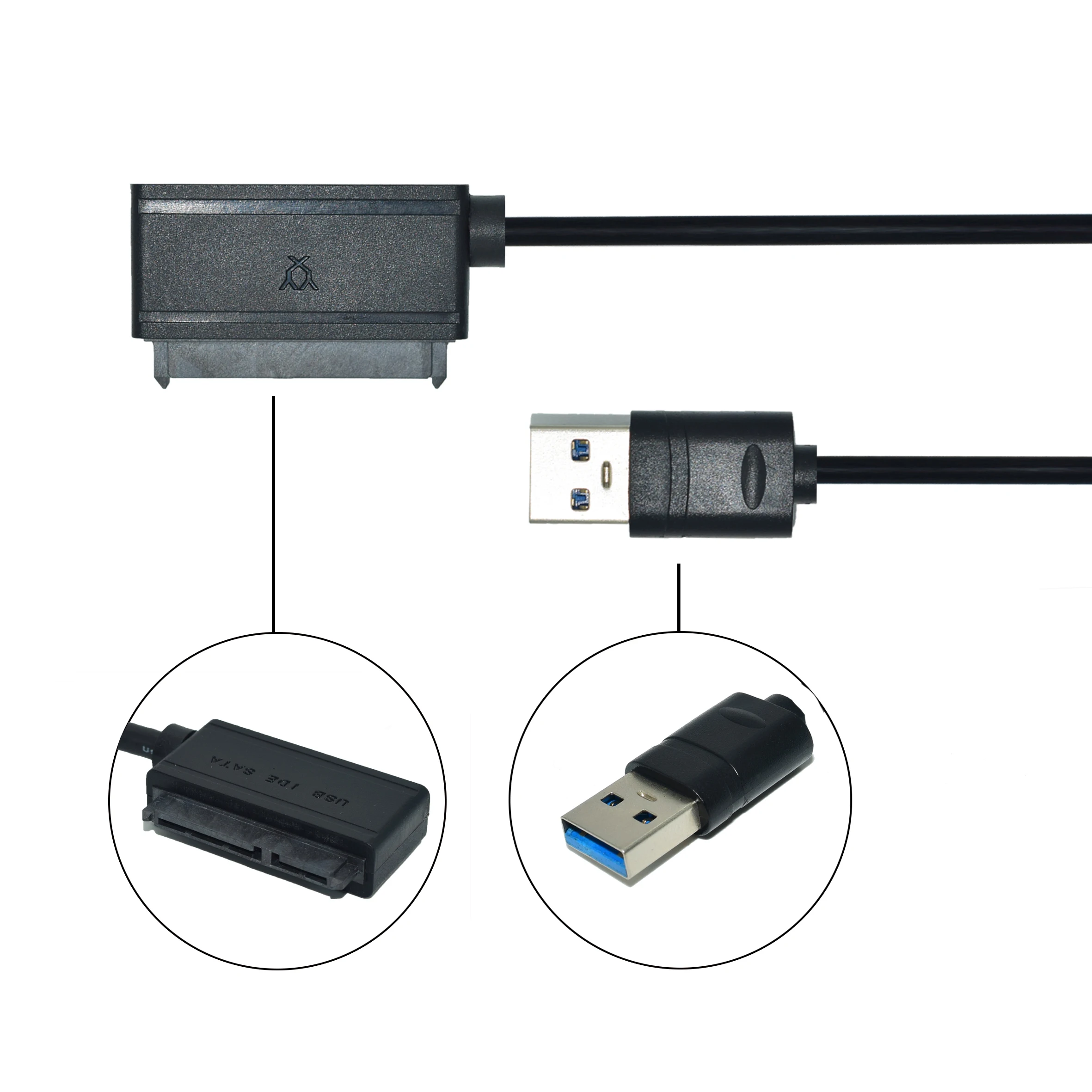 Локоть 2,5 дюймов 3,5 дюймов жесткий диск USB адаптер Поддержка USB 3,1 IDE SATA