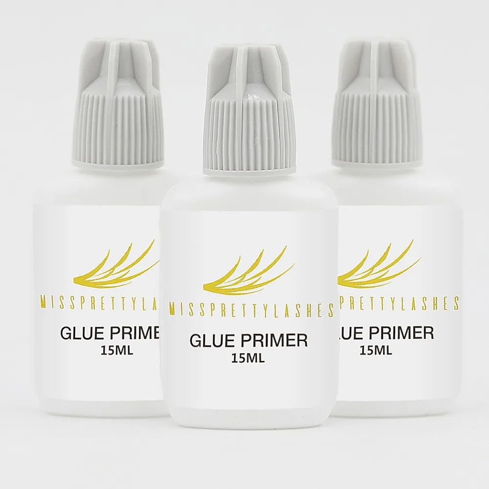 Make Your Own Brand 15ml Eyelash Extension  Korea  formula  Glue Bonding Lash Primer Private label Eyelash Primer