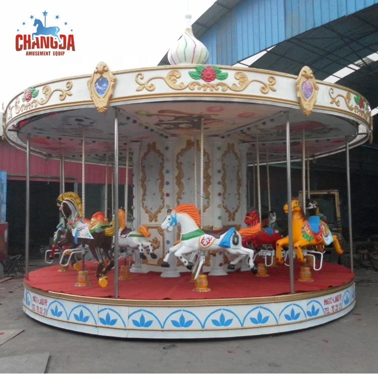 
Changda Rides !!! Electric Merry Go Round Indoor Merry-go-round Carousel For Sale 