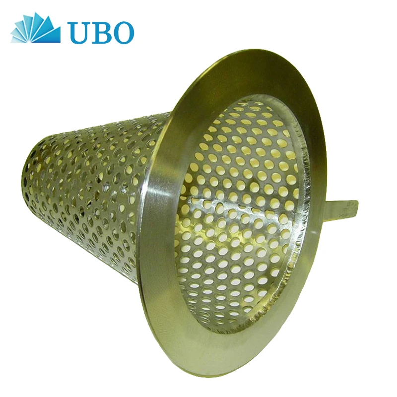 Customized Stainless Steel Cone Strainer Wire Mesh Cone Filter