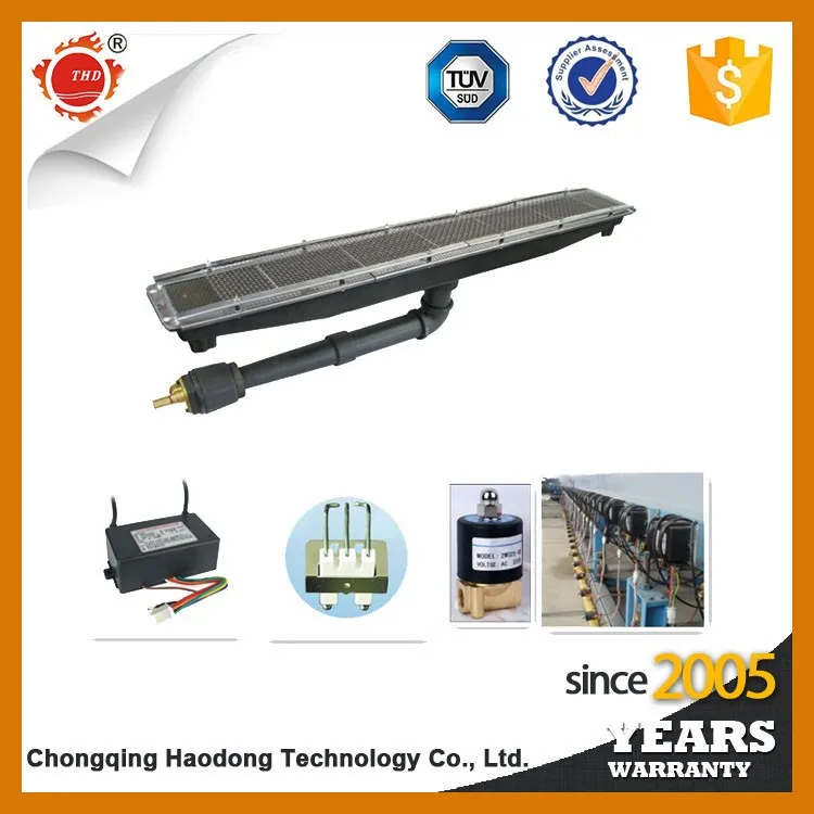 Environmental protection industrial Infrared gas burner for exhaust gas treatment oven