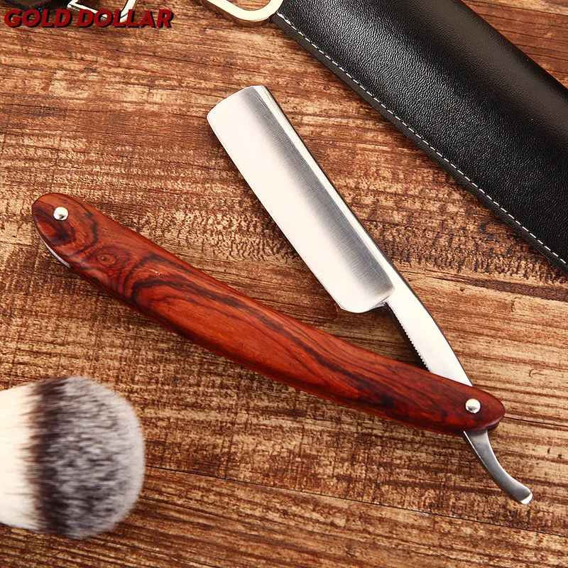 
cut throat shaving straight razor carbon steel barber sharpen straight razor shave german safty shaver razors 