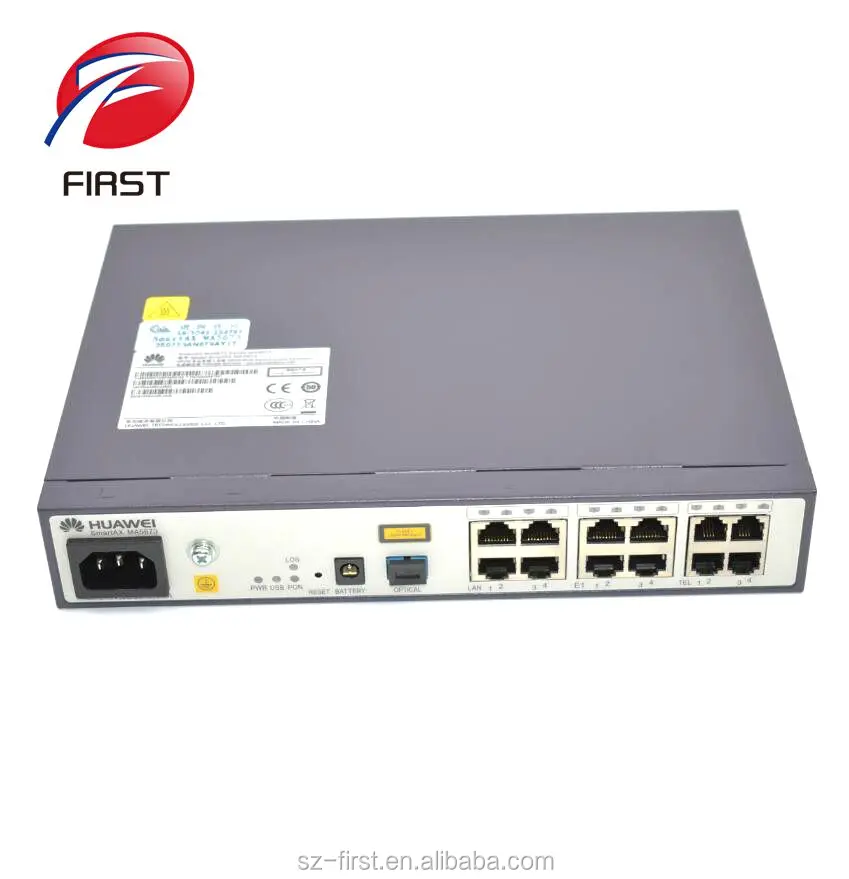 4 GE + 4 pots + 4 E1 Huawei Wi-Fi GEPON MDU MA5673 Huawei GPON ONU