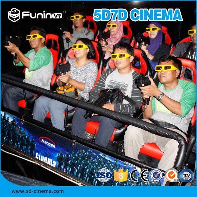 
FuninVR Wholesale Commercial 5D 7D 8D 9D Cinema Theater Equipment For Sale 