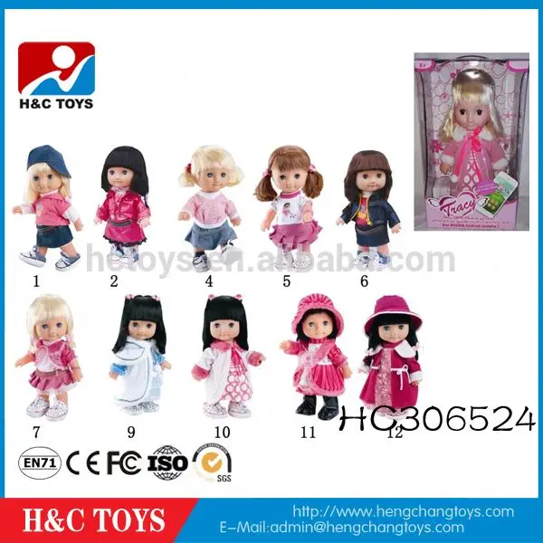 High quality 16 inch baby doll lovely dancing girl dolls toy for kids HC307093